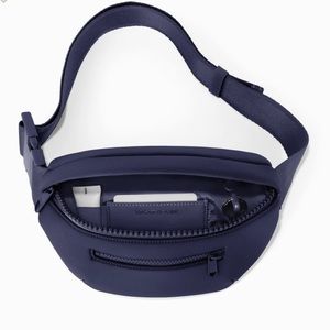 Dagne Dover Ace navy blue fanny pack NWT